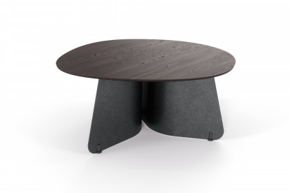 Maona von Bretz - Couchtisch Eiche Meteor/ black onyx