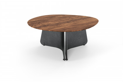 Maona von Bretz - Couchtisch amerikanischer Nussbaum/ black onyx