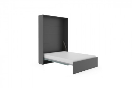 loop von Rudolf - hohes Klappbett mit Kurztiefe schiefergrau - jade