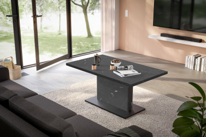 Lift von Mäusbacher - Couchtisch ca. 120 x 70 cm in Schwarz, höhenverstellbar