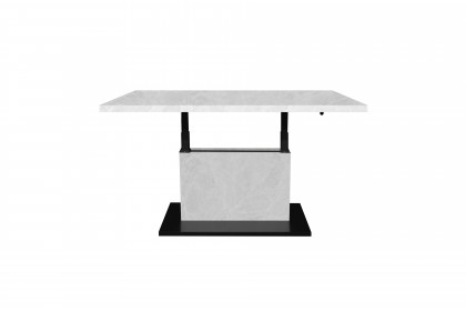 Lift von Mäusbacher - Couchtisch ca. 120 x 70 cm in Weiß/ Schwarz, höhenverstellbar