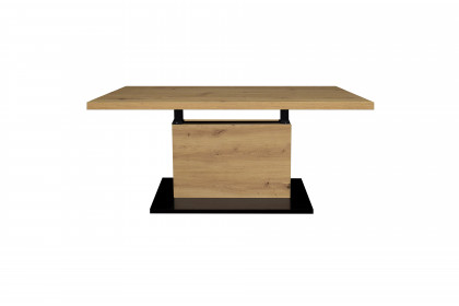 Lift von Mäusbacher - Couchtisch ca. 120 x 70 cm in Artisan Asteiche/ Schwarz, höhenverstellbar