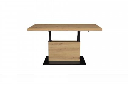 Lift von Mäusbacher - Couchtisch ca. 120 x 70 cm in Artisan Asteiche/ Schwarz, höhenverstellbar