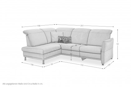 Emilia-LE25 von PM Oelsa - Sofaecke links middle-blue