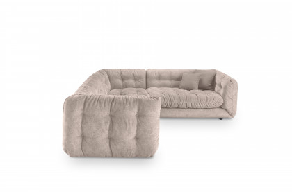 Rockford von set one by Musterring - Sofagarnitur dunkelbeige