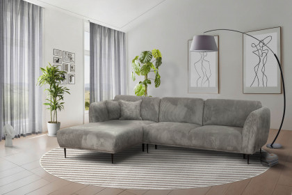 Kelmis von Grant Factory - Ecksofa links grau