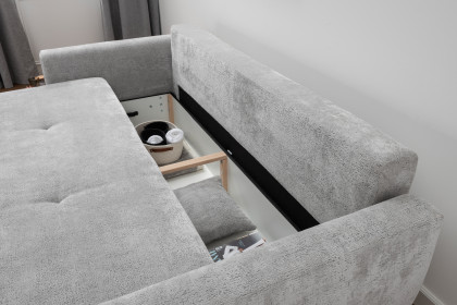 Elia von Benformato - Funktionssofa silber