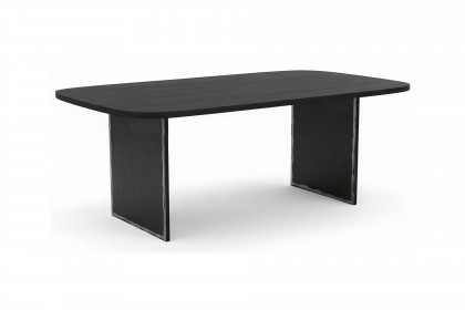 Black Smooth von SIT Möbel - Esstisch mit Metallgestell