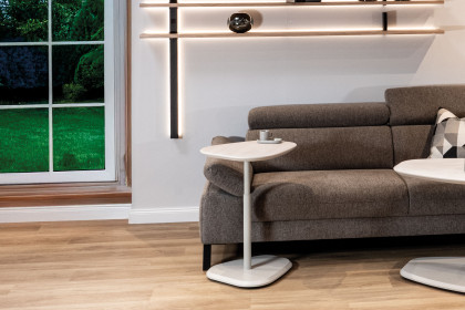 1721 von Vierhaus - Beistelltisch in Seidengrau/ Calvia Stein