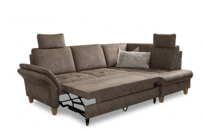 Luana von Sit & More - Polstersofa rechts fango