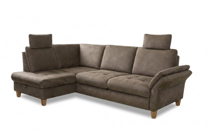 Luana von Sit & More - Polstersofa links fango