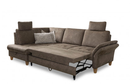 Luana von Sit & More - Polstersofa links fango