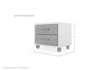 Achat von Priess - Jugendbett hellgrau/ Artisan Eiche