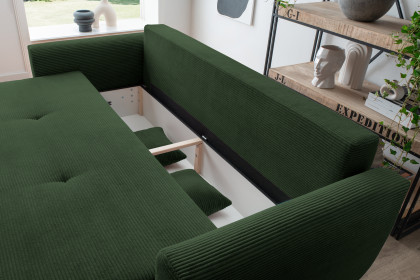 Elia von Benformato - Funktionssofa moosgrün