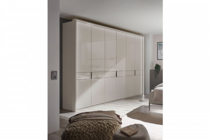 Parma von Wiemann - Schrank Front Champagner-Glas mit Querriegel