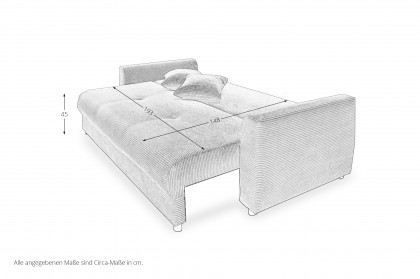 Elia von Benformato - Funktionssofa rosa