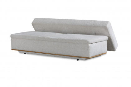 Brooklyn-Sleep von Restyl - Schlafsofa mit Bettkasten in Hellcreme