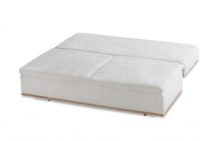 Brooklyn-Sleep von Restyl - Schlafsofa mit Bettkasten in Hellcreme