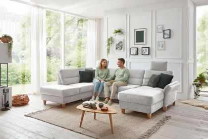 Westerland von Sit & More - Polsterlandschaft links hellgrau