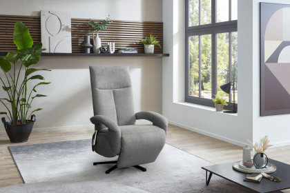 TV-Tycoon  von Sit & More - Relaxsessel grau