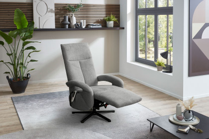 TV-Tycoon  von Sit & More - Relaxsessel grau