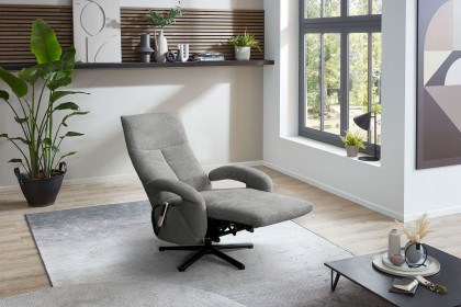 TV-Tycoon  von Sit & More - Relaxsessel grau