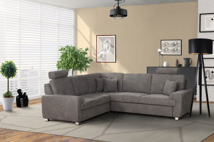 Plaza von Grant Factory - Ecksofa links dunkelgrau