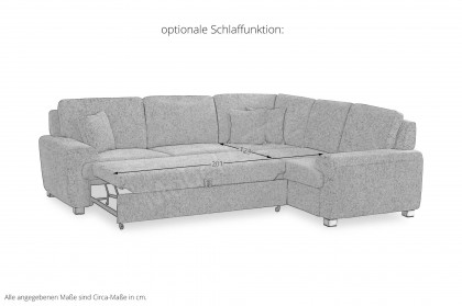 Plaza von Grant Factory - Ecksofa rechts dunkelgrau