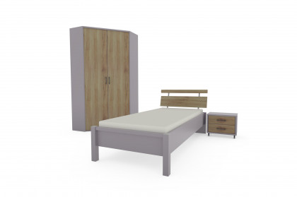 Achat von Priess - Jugendzimmermöbel-Set 3-teilig in Hellgrau/ Artisan-Eiche