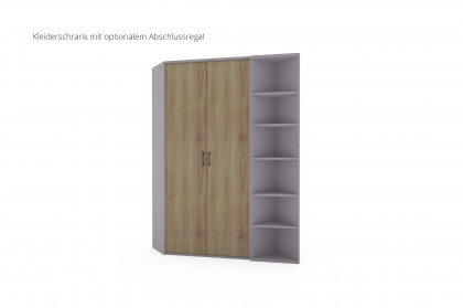 Achat von Priess - Jugendzimmermöbel-Set 3-teilig in Hellgrau/ Artisan-Eiche