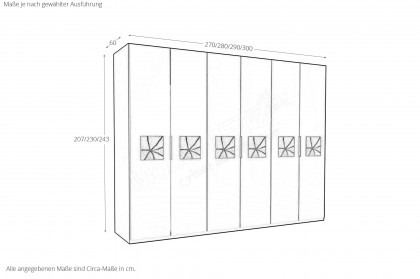 Multiline von SCHÖNER WOHNEN - Schlafzimmer-Einrichtung Lack basalt mit Quadrateinsätzen