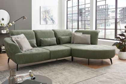 Dance von Sit & More - Polstergarnitur rechts agave