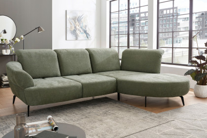 Dance von Sit & More - Polstergarnitur rechts agave