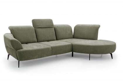 Dance von Sit & More - Polstergarnitur rechts agave