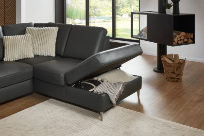 PN-EM18013 von Polinova - Ledergarnitur Ausführung rechts anthrazit