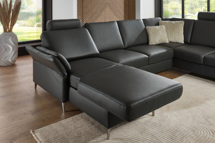 PN-EM18013 von Polinova - Ledergarnitur Ausführung rechts anthrazit