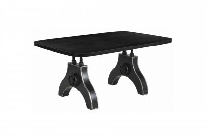 Black Smooth von SIT Möbel - Esstisch mit Eisengestell