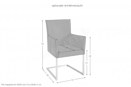 Nova von Musterring - Eckbankgruppe in Geel
