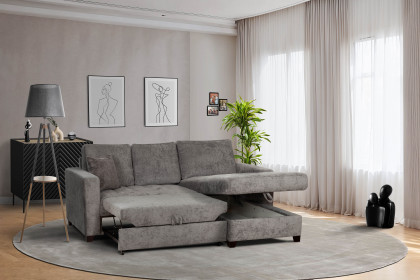 Split-LE23 von Matex - Polstersofa rechts hellgrau