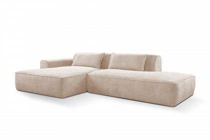 Billund von Exxpo - Ecksofa links sandshell