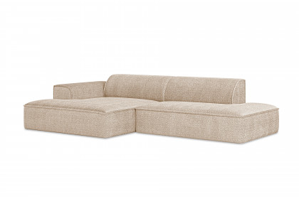 Billund von Exxpo - Ecksofa links sandshell