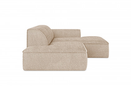 Billund von Exxpo - Ecksofa links sandshell