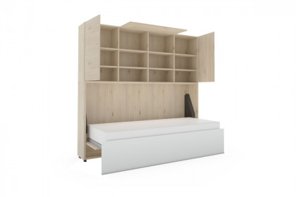 loop von Rudolf - Schrankklappbett quer mit Aufsatz ca. 40 cm tief