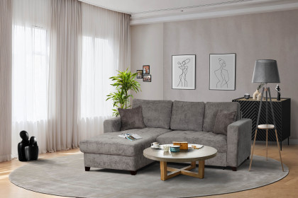 Split-LE23 von Matex - Polstersofa links hellgrau