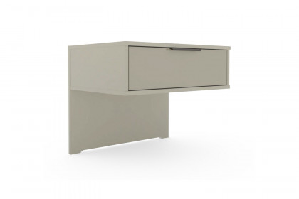 Parma von Wiemann - Funktionsschrank, Bett & Nachttische kieselgrau