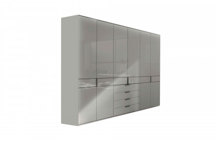 Parma von Wiemann - Funktionsschrank, Bett & Nachttische kieselgrau