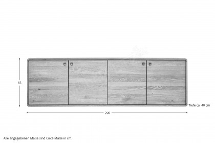 Cubenhavn von BODAHL MØBLER - Sideboard ca. 200 cm breit