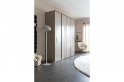 Multiline von SCHÖNER WOHNEN - 4-türiger Schrank Lack seidengrau