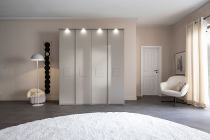 Multiline von SCHÖNER WOHNEN - 4-türiger Schrank Lack seidengrau
