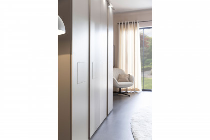 Multiline von SCHÖNER WOHNEN - 4-türiger Schrank Lack seidengrau